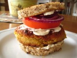 Chick Pea Patties are a great way to have a burger after bariatric surgery